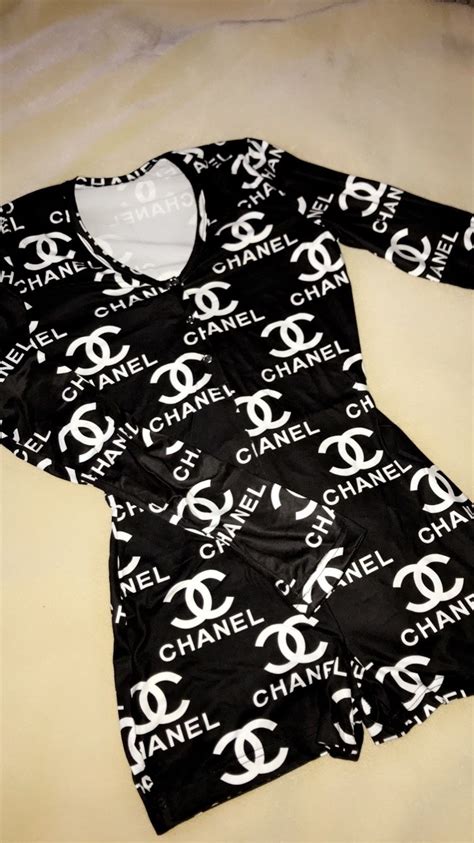 chanel onesie for adults|chanel bodysuit.